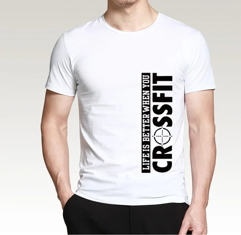 T-shirt Crossfit “Life Is Better When You” | PERSEVERAGE