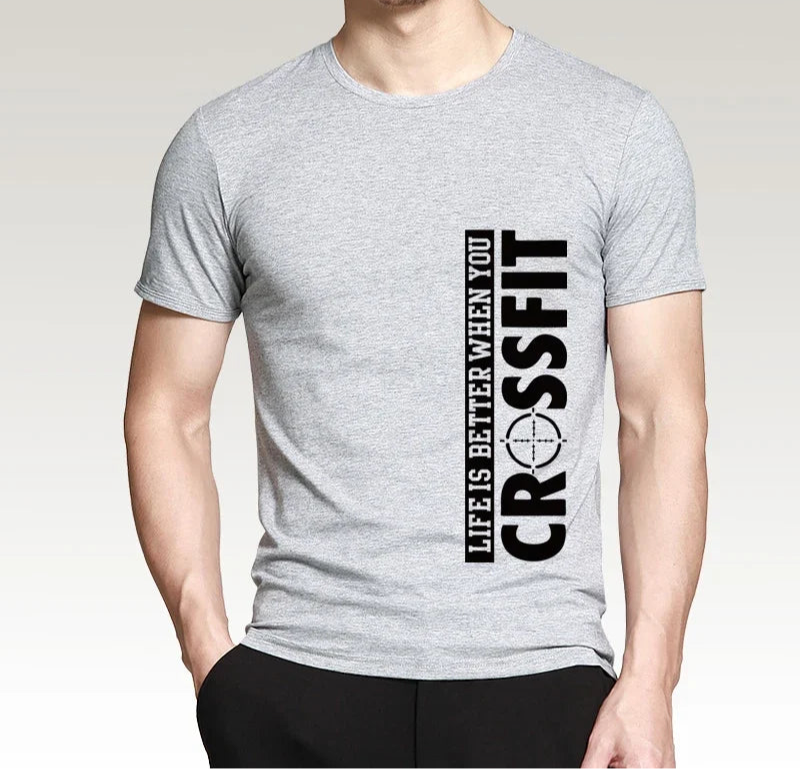 T-shirt Crossfit “Life Is Better When You” | PERSEVERAGE