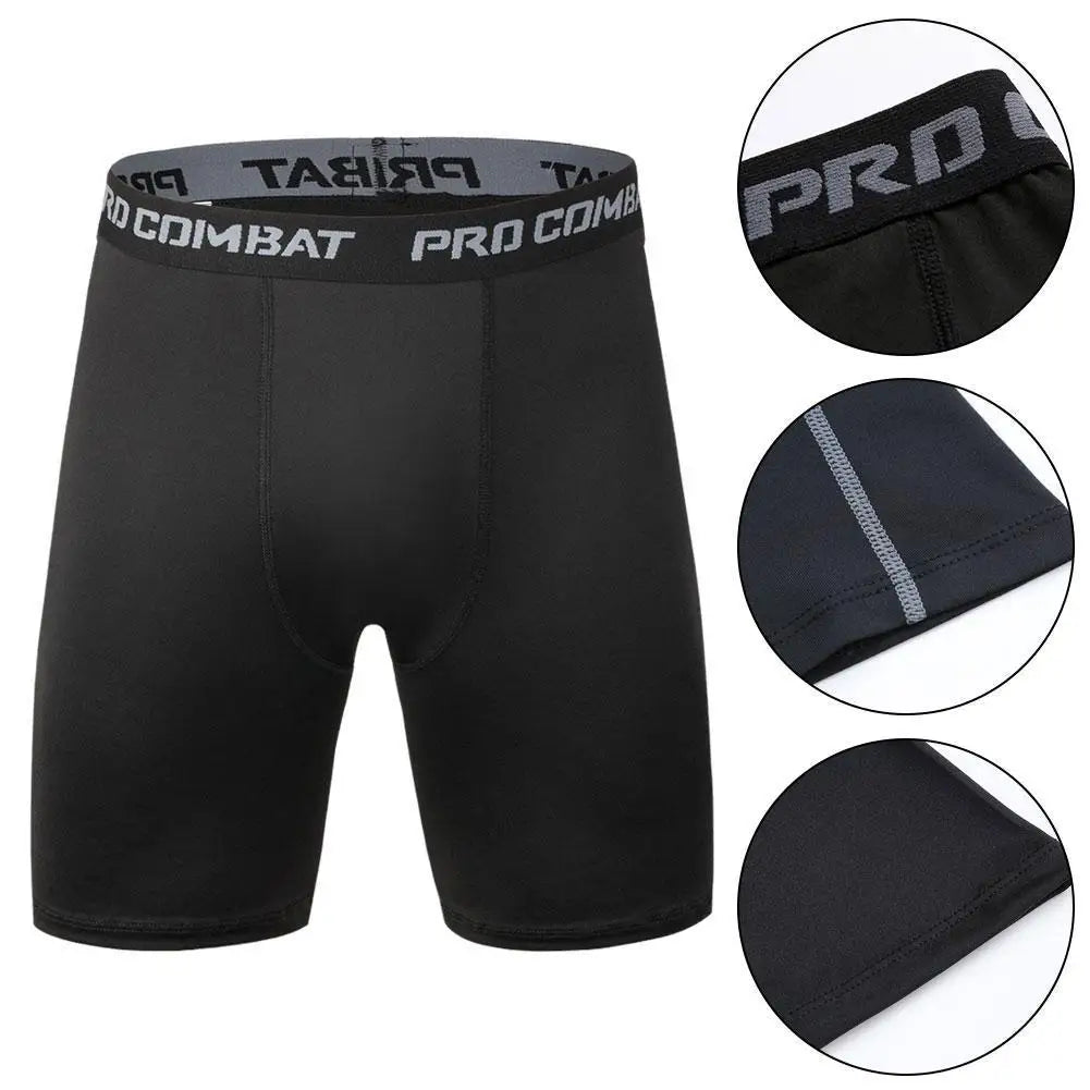 Short de compression homme à séchage rapide – PERSEVERAGE